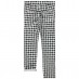 pantalone b.na cotone a quadri mod. rose